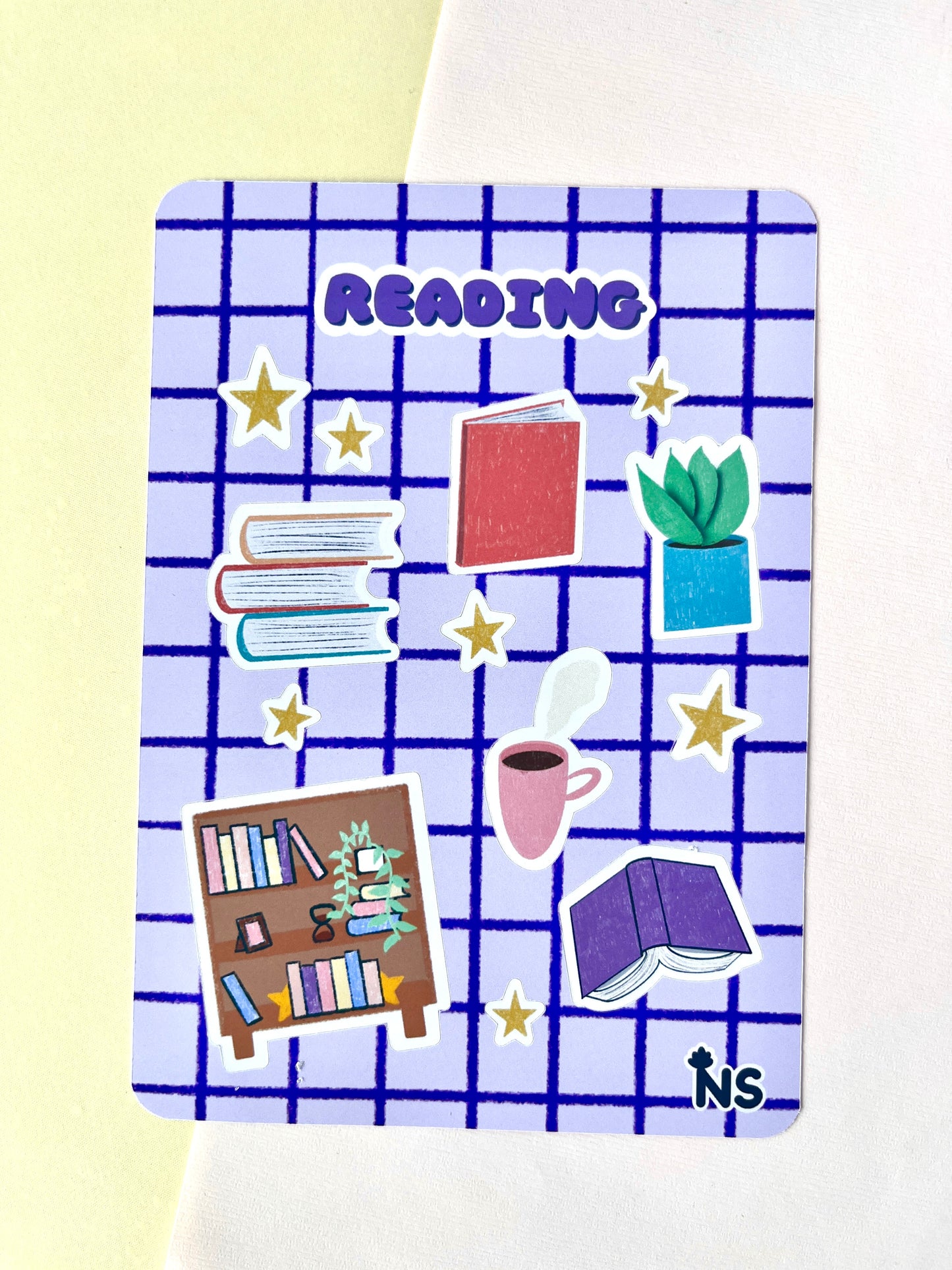 Cozy Reading Sticker Sheet β Book Lover Journal Stickers π₯