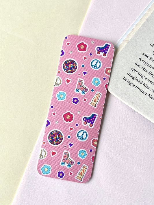 Retro Reading Bookmark – Vintage Cozy Book Lover Design 🥑