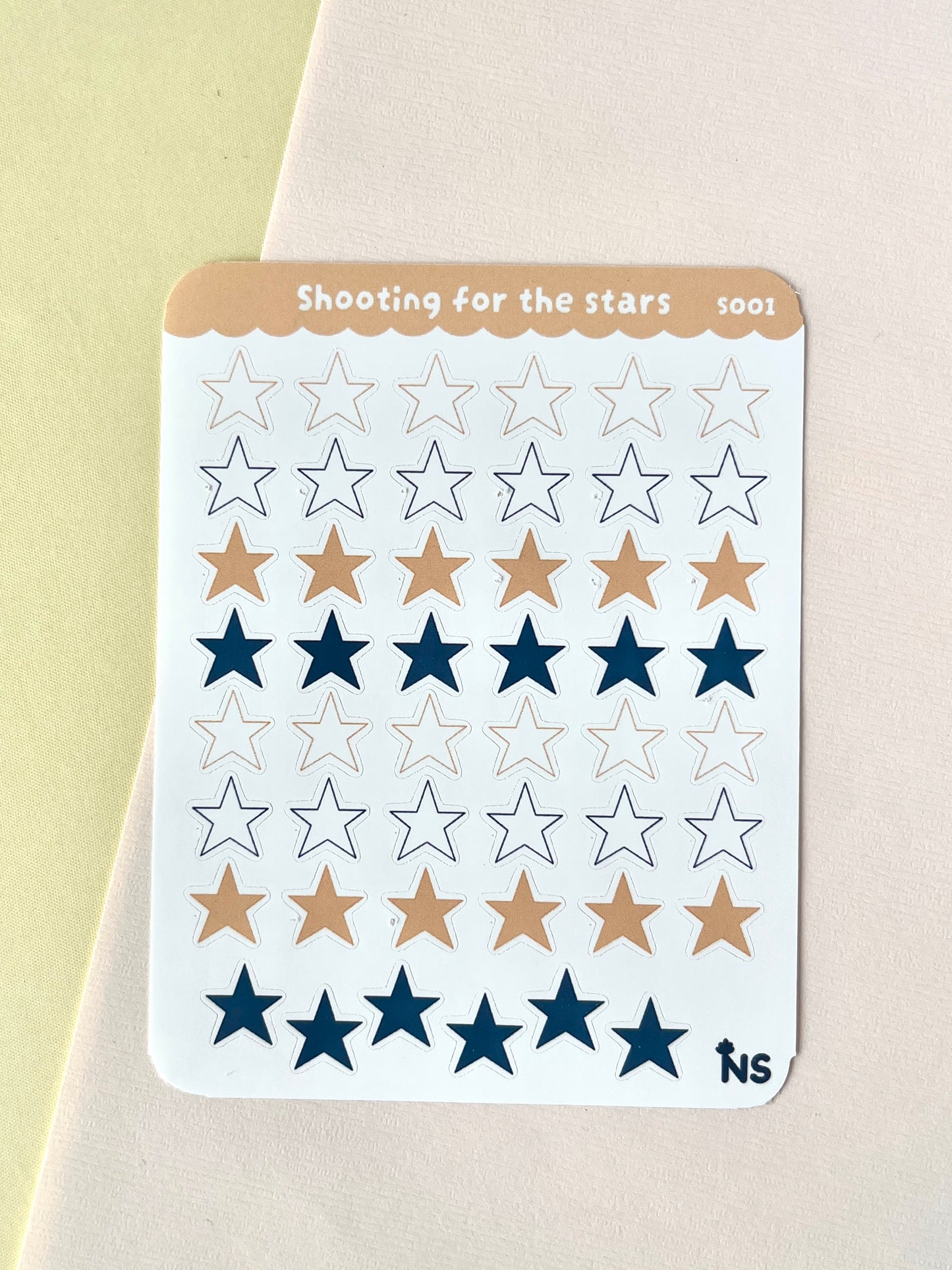 Star Planner Sticker Sheet – Rating & Tracking Stickers 🥑